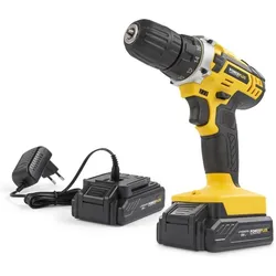 Powerplus, Bohrmaschine + Akkuschrauber, 20V Akku-Bohrschrauber (Bohrschrauber)
