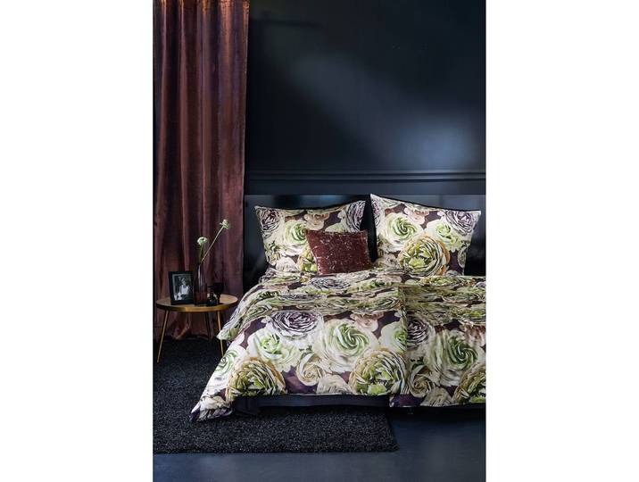 Housse de coussin Aurelia Rose foncé/Rose 46 x 46cm Tissu