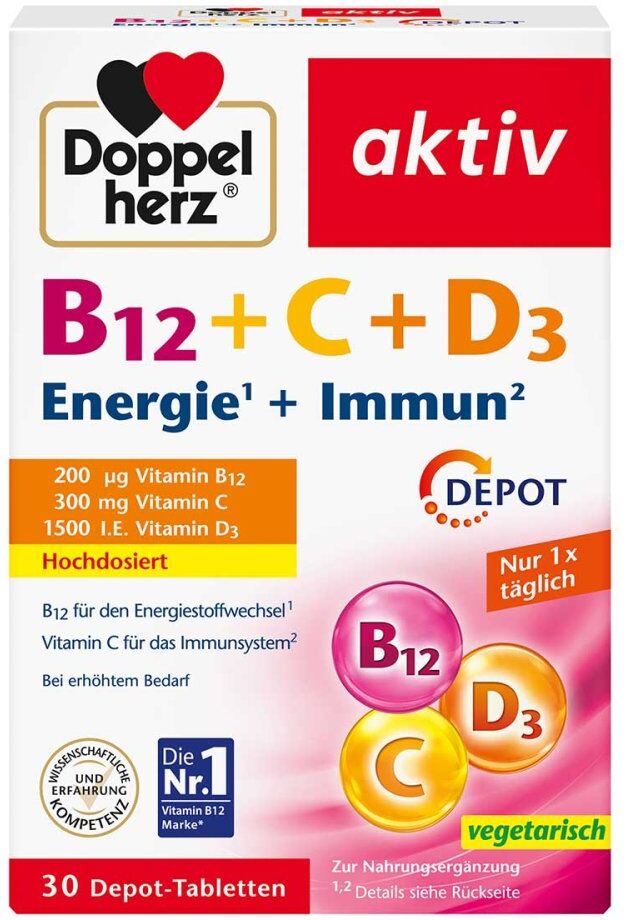Doppelherz B12+c+d3 Depot