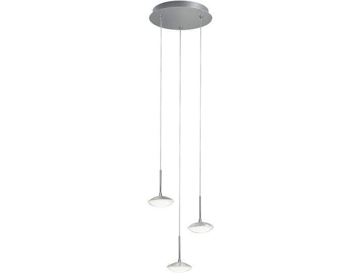 Pendellampe Hara Aluminium gebürstet Metall 2260 lm - LED - Lichtfarbe: Warmweiss - LED Energiesparlampen