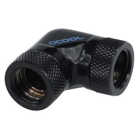 Alphacool HF L-Verbinder 90° G1/4 drehbar 2x Innengewinde Deep (17039)