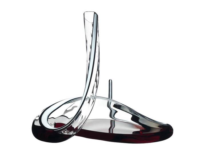 Riedel Dekanter Mambo Fatto A Mano transparent 32,5 cm, Transparent, Glas, Barzubehör & Weinzubehör, Dekanter
