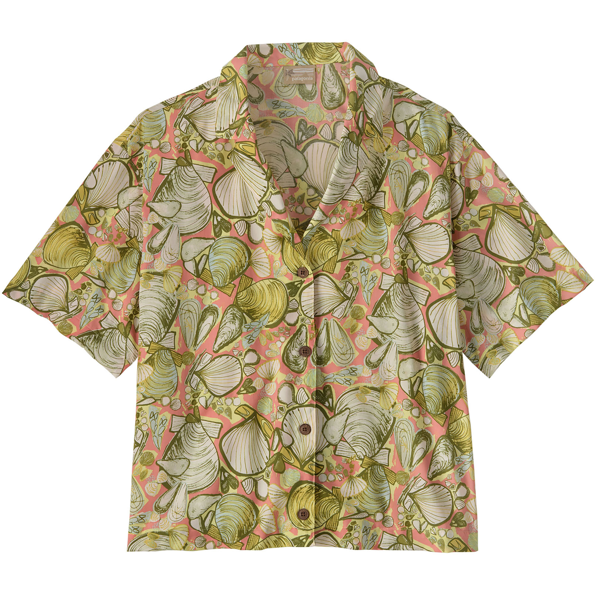 Patagonia Tidal Threads Damen Blusen beige Größe L Lifestyle Hautfreundlich Lyocell (Tencel)