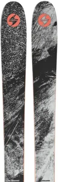 Freeride Ski Blizzard Canvas 100 (168cm - Schwarz)