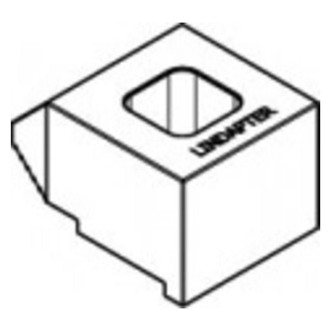 Conrad Components ArtikelTempergussLINDAPTERKlemmenBRfürSchienenprofileundträgertlereNockenhöhBR20/00 (Winkelverbinder, 1 Stk.) (820480250200000)
