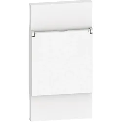 BTicino KW04P LivingNow Abdeckung mit Klappdeckel für Schuko Steckdose White