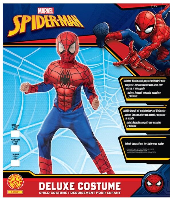 Déguisement luxe Spider-Man 3-4 ans - Rubies