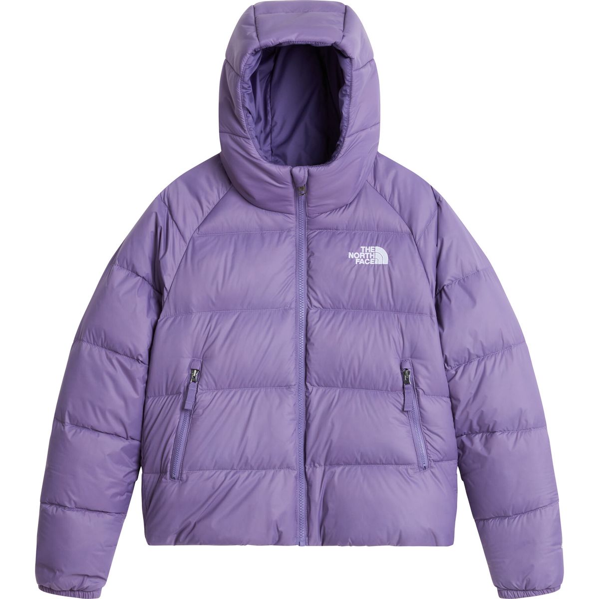 The North Face Girls Hydrenalite Down Hooded Jacket grounded plum (NNK) XL NF0A8H3WNNK-XL