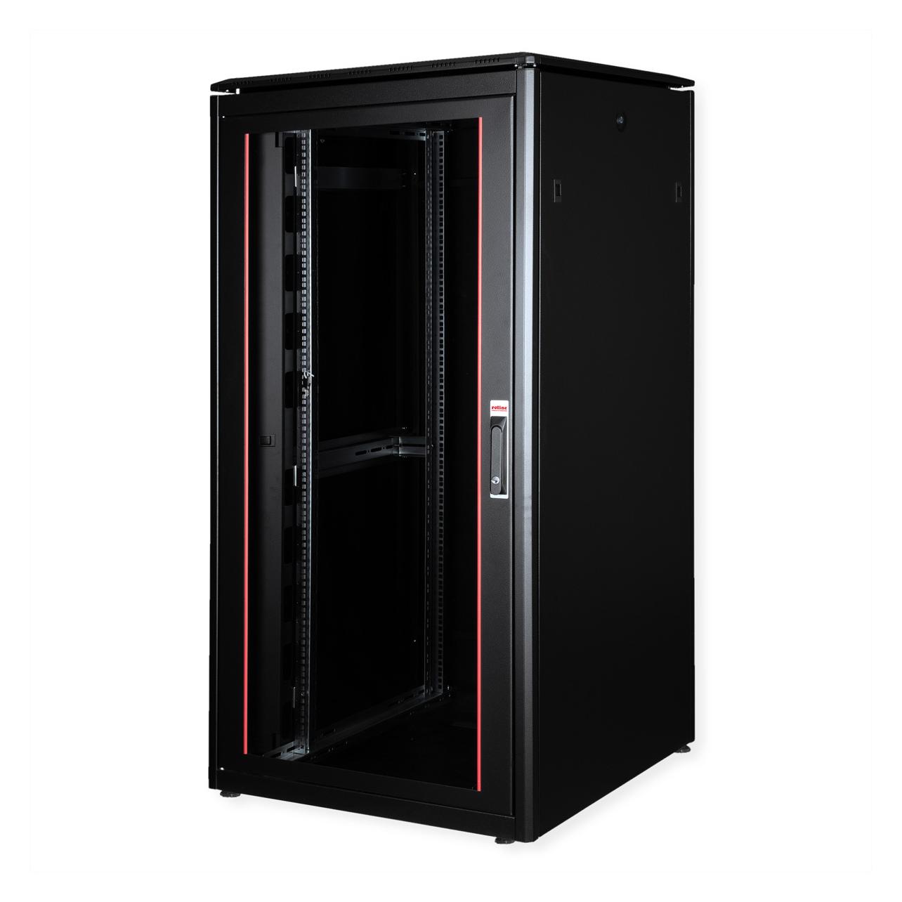 Roline 19-Zoll Netzwerkschrank Pro 32 HE (32 HE, 19 Zoll Rack) (26.21.0227)