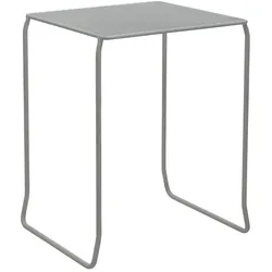 Gartentisch Haru aus Metall, stapelbar, 54x61 cm, Slate Grey