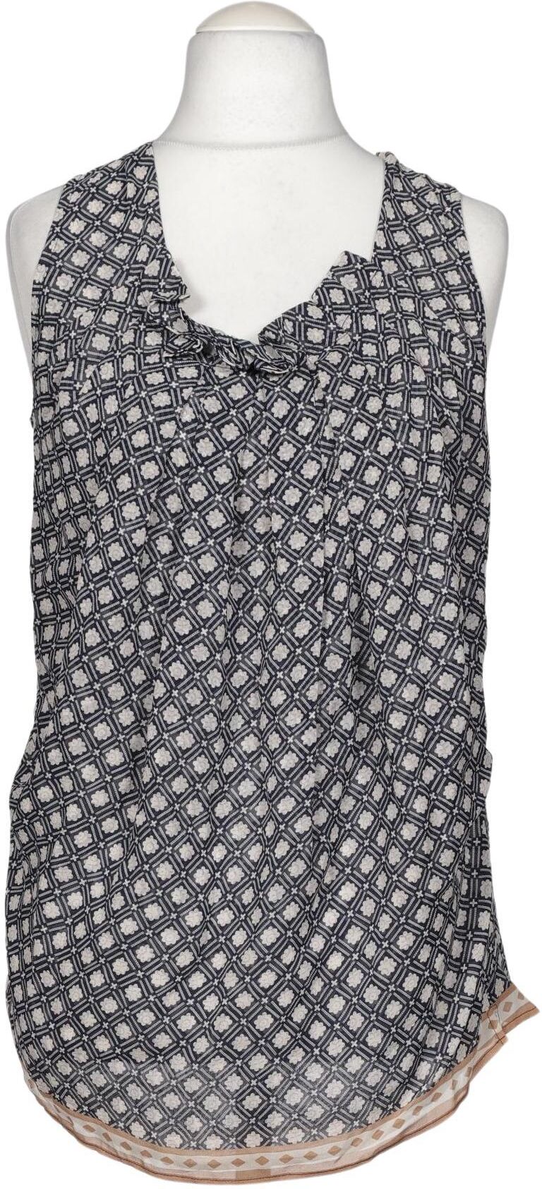 Hemisphere Damen Bluse, Mehrfarbig, Gr. S, Seide - Second Hand