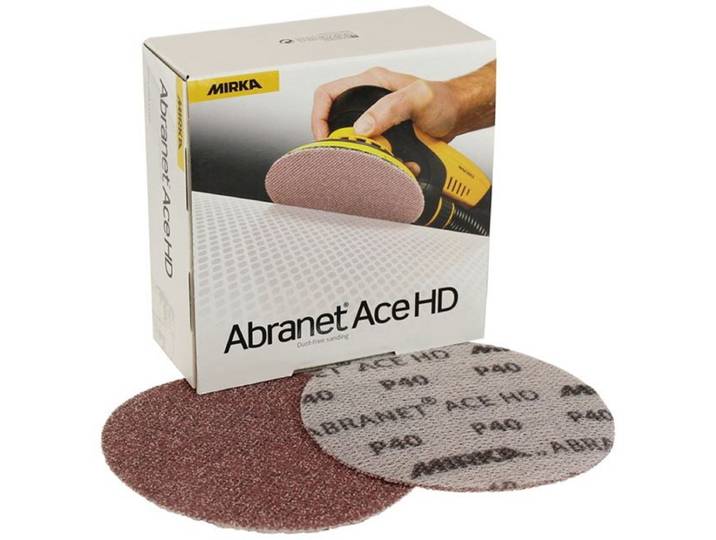 MIRKA ABRANET Ace HD Schuurschijven 125mm - P40