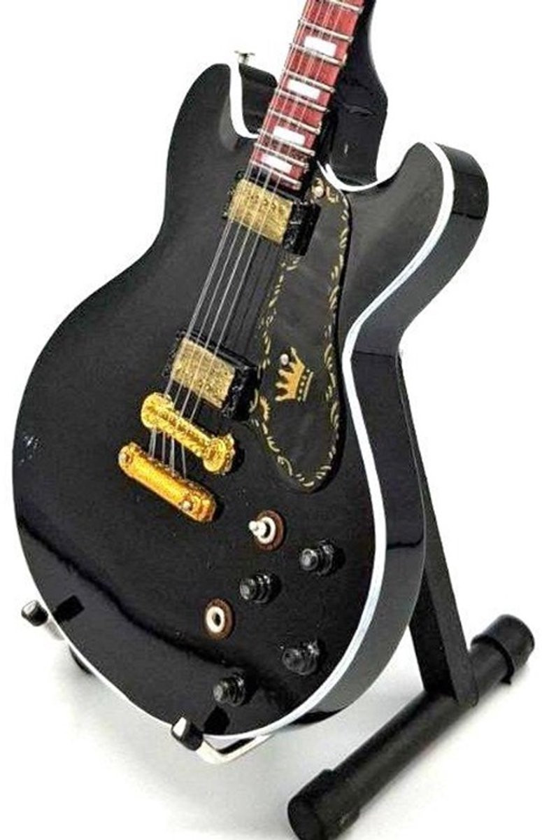 Miniatuur replica Gibson Lucille 80th Birthday gitaar van BB King