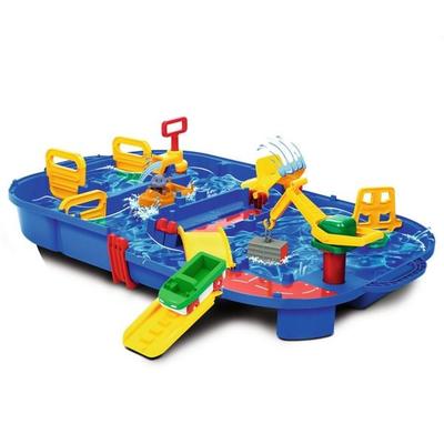 AquaPlay 1516 - Wasserbahn Lockbox mit Schleuse 25-teilig