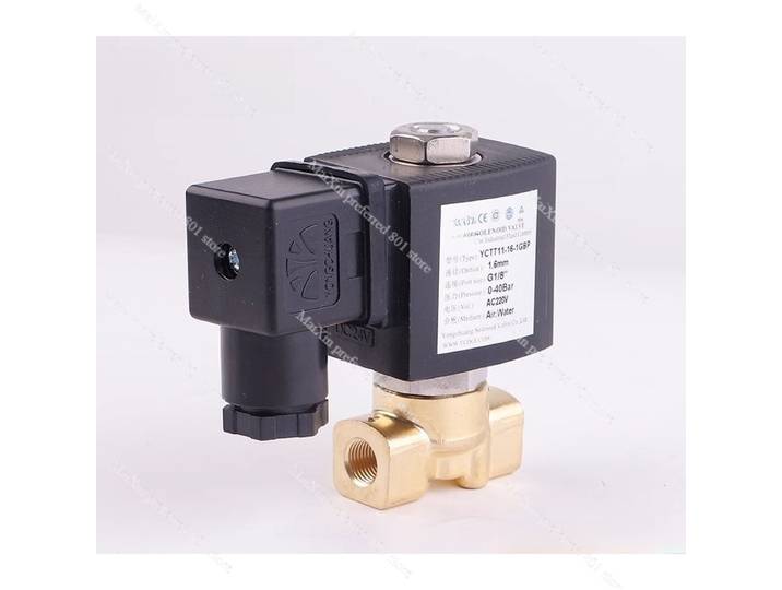 Petite électrovanne à action directe YCTT11, électrovanne de micro-buée haute pression, électrovanne normalement fermée