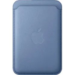 APPLE Feingewebe Wallet mit MagSafe, Backcover, Apple, alle iPhones ab 12 und höher, Hyazinthenblau