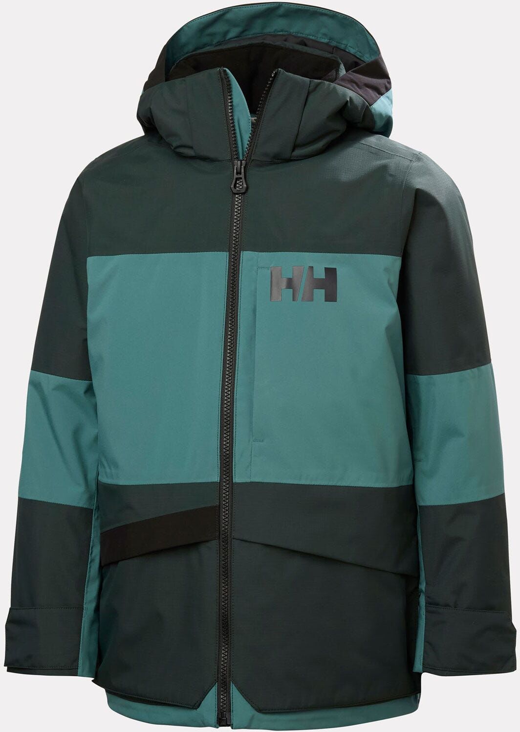 Helly Hansen Juniors' Summit Ski Jacket 2.0 - Green - 11