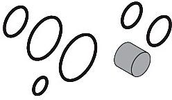 Hansgrohe Dichtungsset für Thermostat 1/2" 92608000