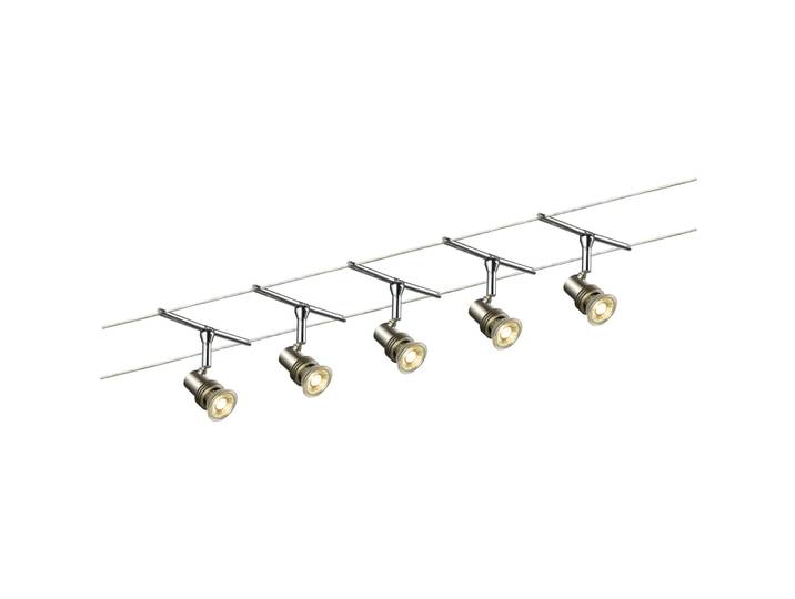 System Calisto Silber/chrom Metall/Kunststoff GU5.3 - LED - Lichtfarbe: Warmweiss - LED Energiesparlampen
