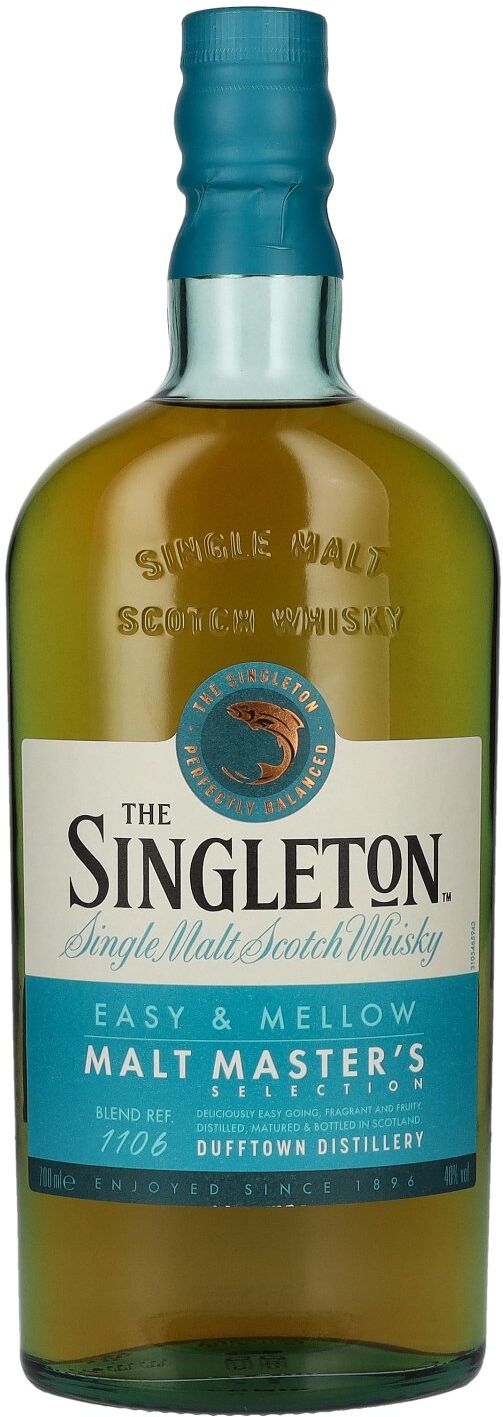 The Singleton of Dufftown The Singleton Dufftown MALT MASTER'S Selection Easy & Mellow 40% Vol. 0,7l