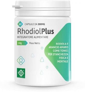GHEOS Srl Rhodiol Plus 60 Compresse - Integratore di Rhodiola Rosea