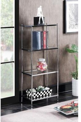Convenience Concepts Royal Crest 4 Tier Glass Tower