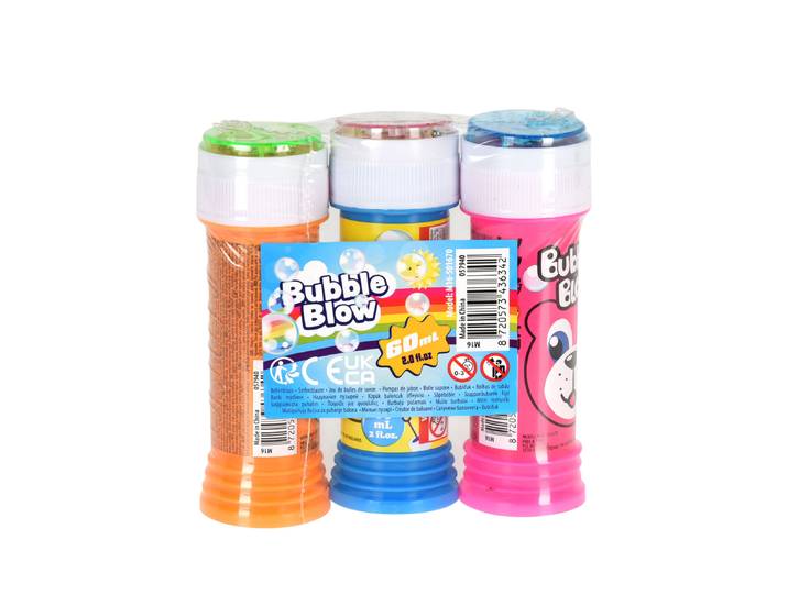 Seifenblasen 60 ml 3er Set
