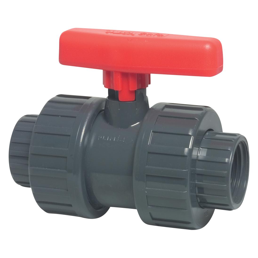 Magni Mega Kunststoff Kugelhahn Mega Safe mit IGxAG 1/2" (0112110)