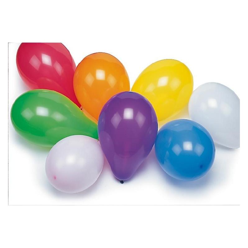 Papstar Luftballons rundfarbig sortiert (100x) (18957) Mindestbestellmenge: 5 Stück