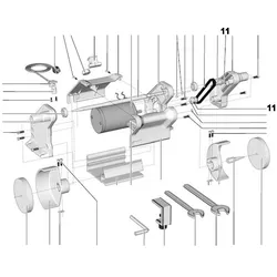 PROXXON 27180-11 Gewindestift für Poliermaschine PM 100 / PM100