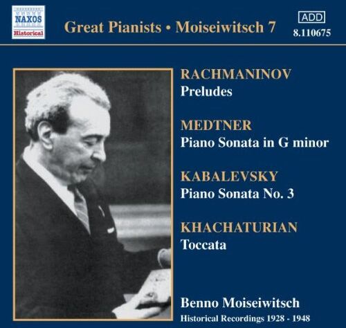 Benno Moiseivitch - Historical Recordings 1928-48 - Preis vom 09.10.2026 07:28:09 h