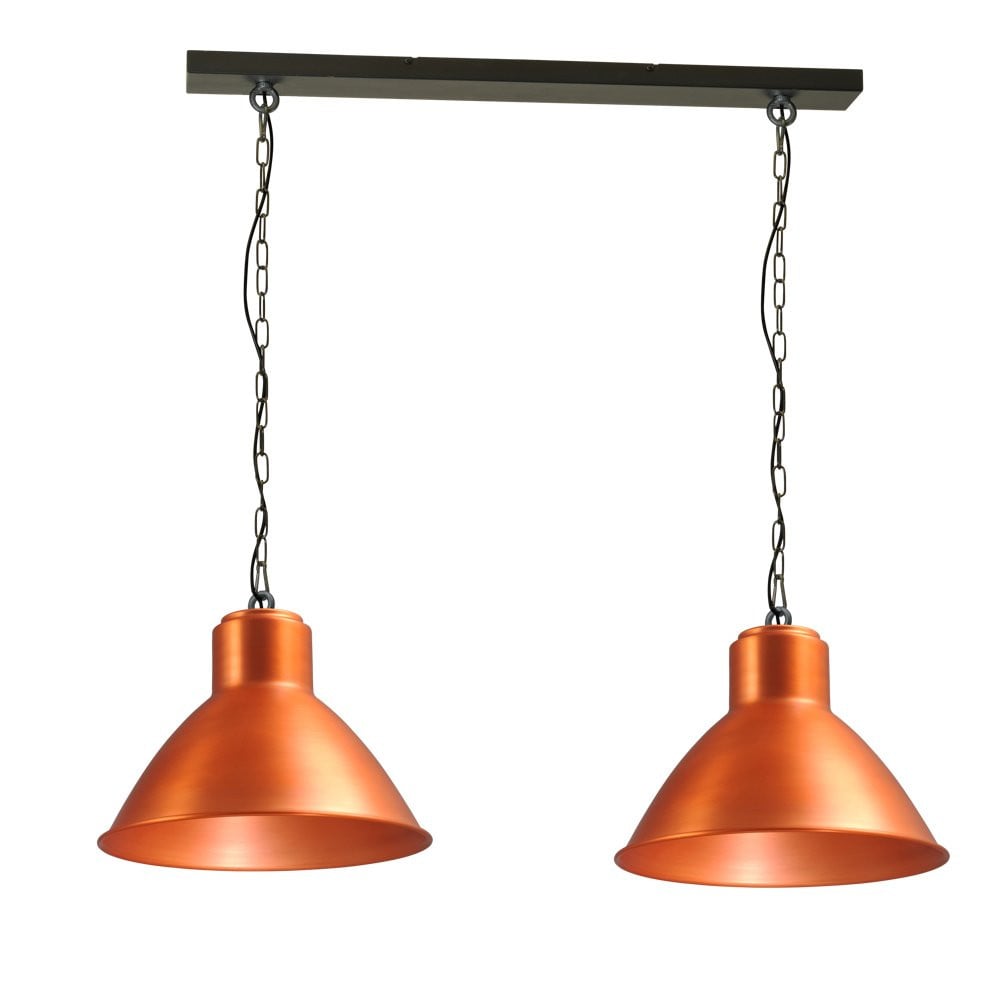 Masterlight Industria Roodkoperen Industriële Hanglamp voor de Eettafel