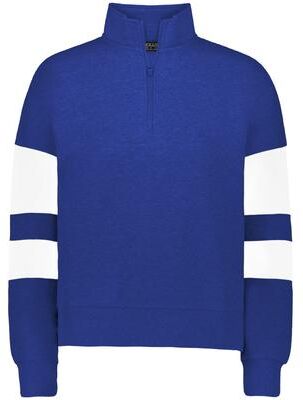 Holloway 229758 Women's JACKSON WAY PULLOVER T-Shirt in Royal/White size Small