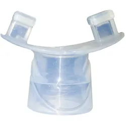 Beiß-Mundstücke klein, transparent (50 Stck.)