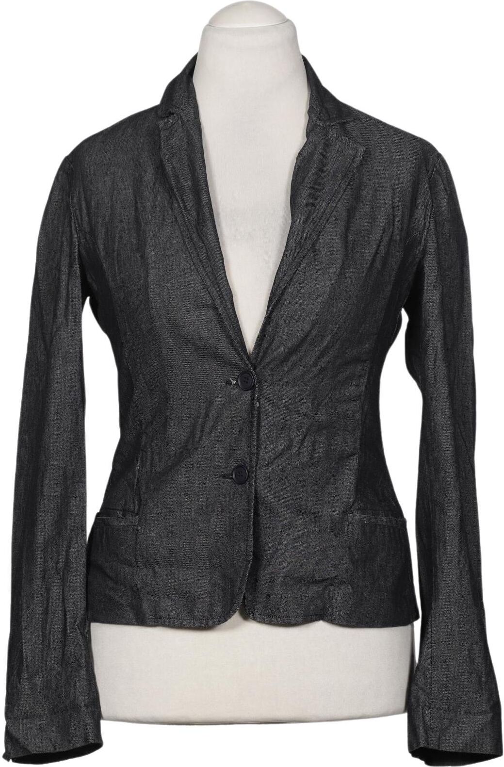 chalayan Damen Blazer, Grau, Gr. EU 42, Baumwolle - Second Hand