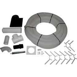 WOLF Anschluss-Set DN110/160 - C93x DN110 flexibel im Schacht, Abdeckung PP