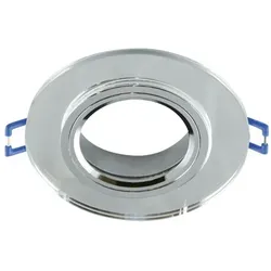 Deckenspot GU10 SELENA C CLEAR Glas Einbauspot IDEUS 03595