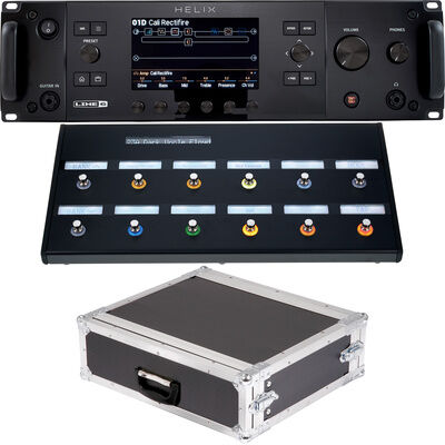 Line6 Helix Rack Guitar Proce Bundle Noir
