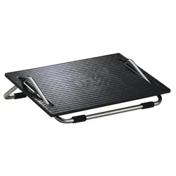 WEDO Fußstütze Ergoswing Stahl, ABS-Kunststoff schwarz, chrom