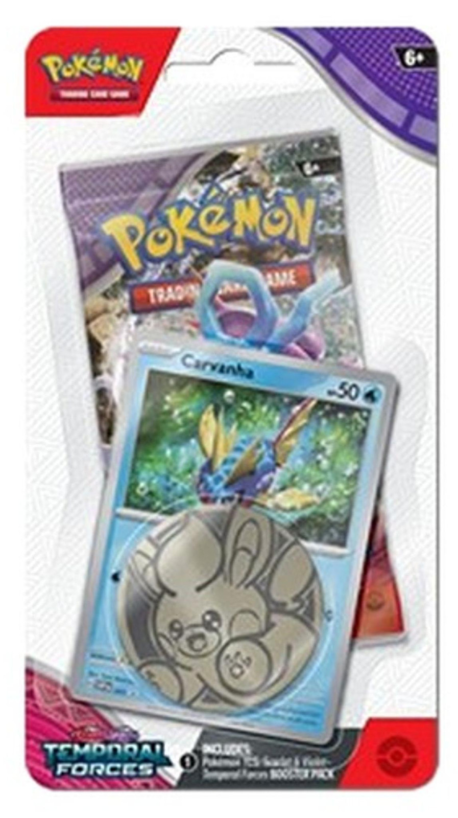 Pokemon Temporal Forces Carvanha Blister Pack van The Pokemon Company