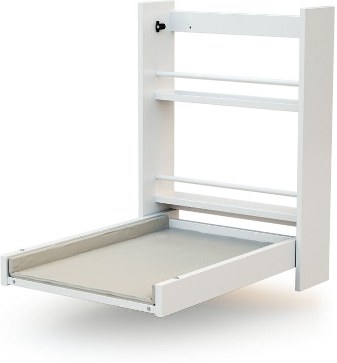 17 Stories Changing Table , Changing Pad Included Light Grey/White 78cm H X 56cm W X 78cm D