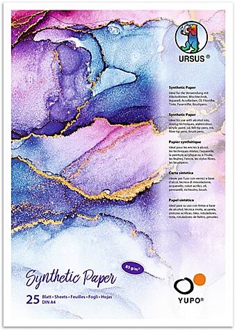 Ursus Synthetic-Papier, 21 x 29,7 cm, 25 Blatt, 85 g/m²