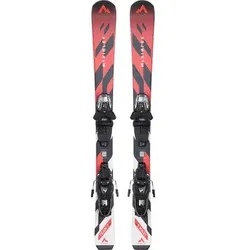 McKINLEY Kinder Ski Ki.-Ski-Set TEAM 7 I JT + Systembindung, Größe 70 in Rot Rot