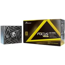 Seasonic Netzteil FOCUS GX 850 ATX 3.1 full-modular 850W 80+ Gold schwarz