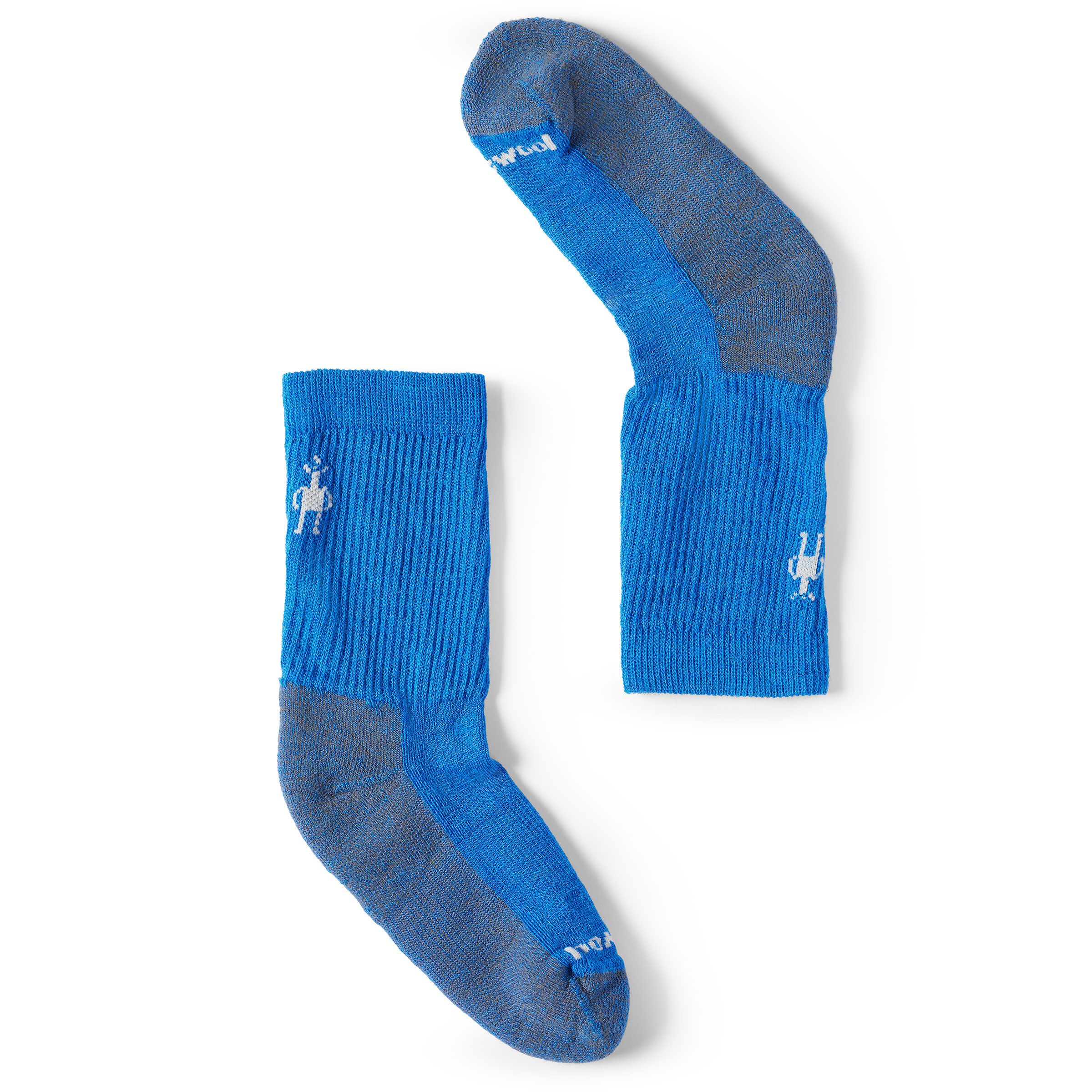 Smartwool Hike Light Cushion Crew Kinder Wandersocken blau Größe 29 Trekking Widerstandsfähig Merinowolle