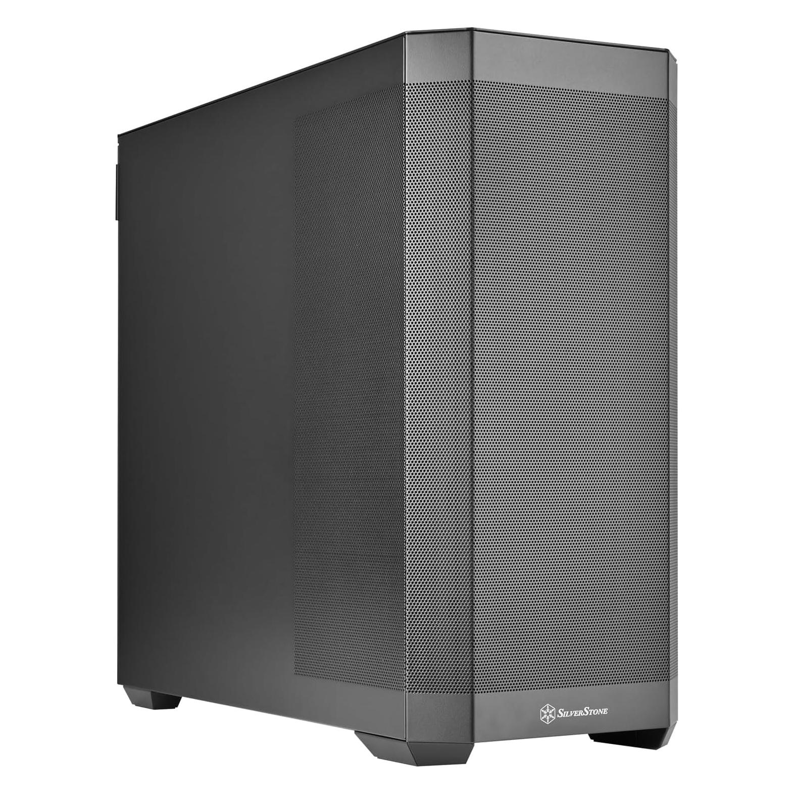 Silverstone Technology SETA H2, Äusserst vielseitiges Workstation-Gehäuse mit hoher Kühlleistung, Sch (SSI CEB) (SST-SEH2-B)