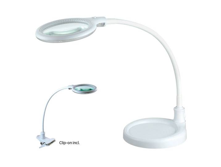 Magni Taffellamp Small White - Halo Design - Werkkamer / Kantoor - Aluminium