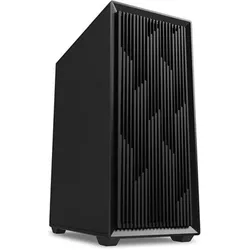 Sharkoon VK2 ATX Black (schwarz) (ATX, mATX, Mini-ATX), PC Gehäuse, Schwarz