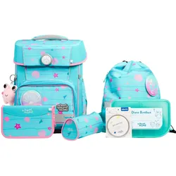 School-Mood Champion Pro Lilly (Meerjungfrau), 7-tlg. Schulranzenset