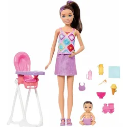 0 Barbie "Skipper Babysitters Inc." Hochstuhl Spielset